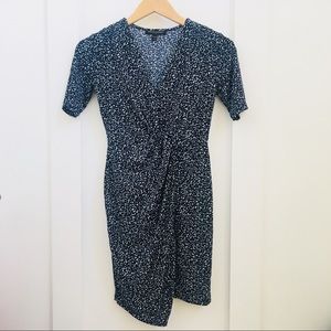 Banana Republic Twist Front Asymmetrical Dress